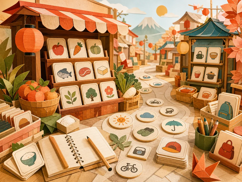 Vocab Market game artwork